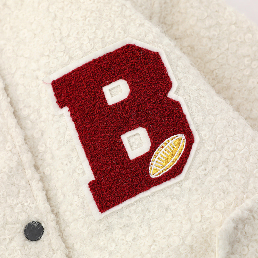 VESTE BASEBALL OVERZIZE FIT