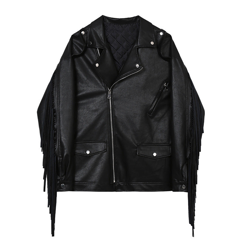 VESTE OVERSIZE FIT FRANGE