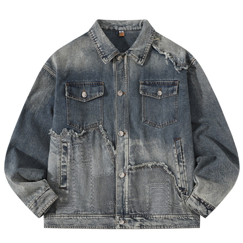 VESTE JEAN DESTROYED