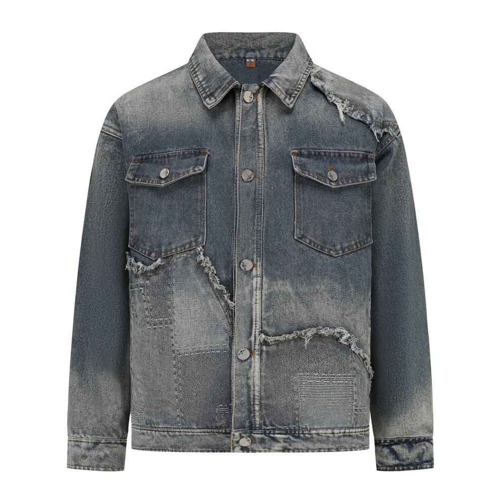VESTE JEAN DESTROYED
