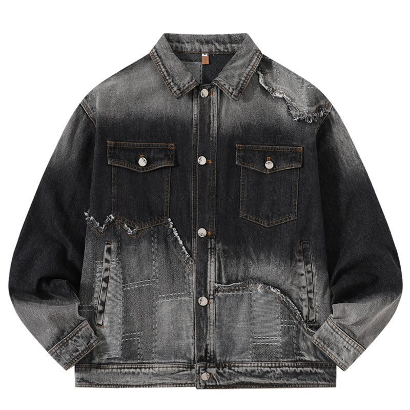 VESTE JEAN DESTROYED