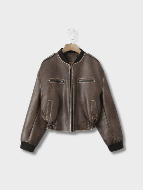 BOMBERS SIMILI CUIR