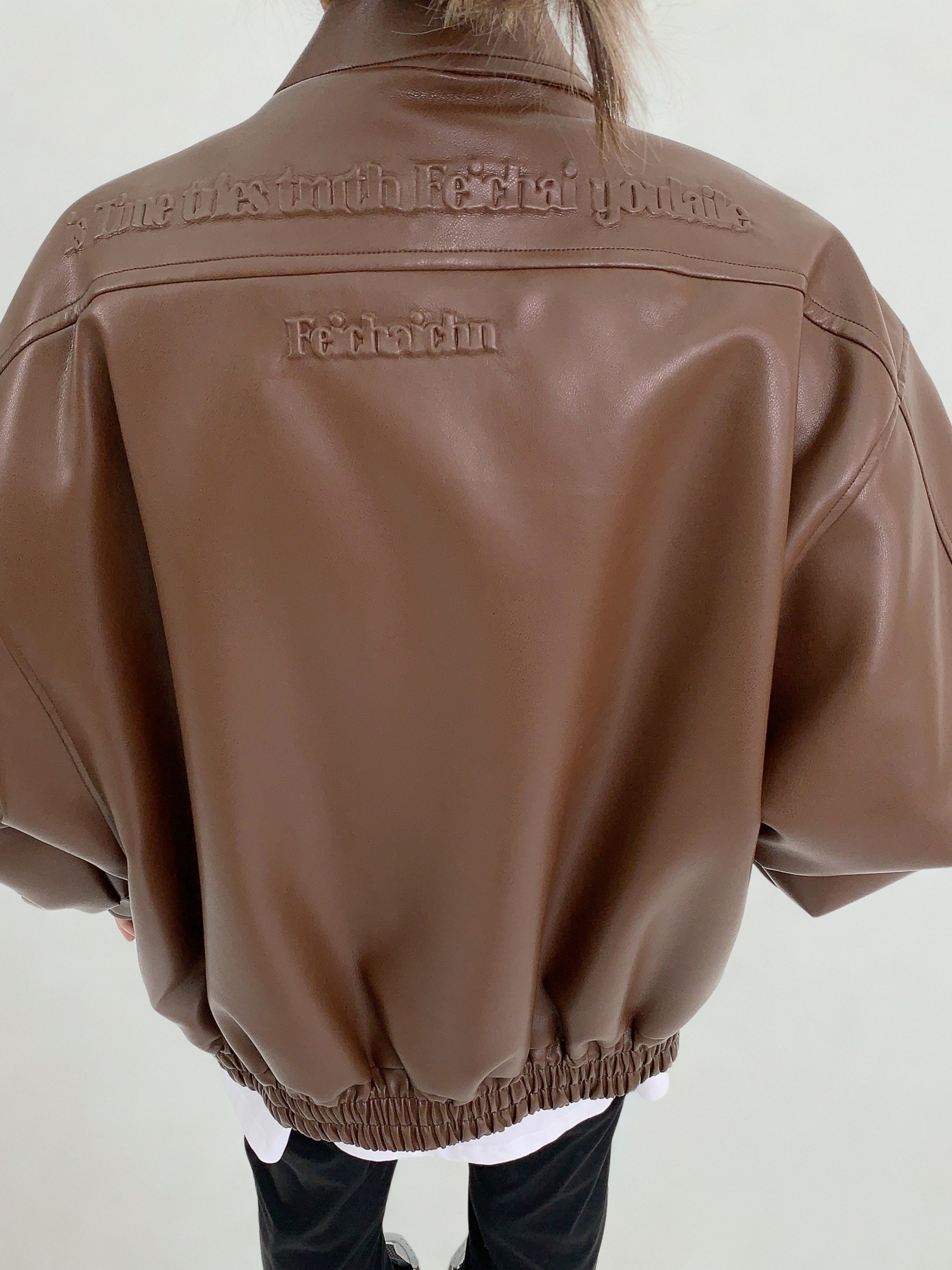 VESTE SIMILI CUIR
