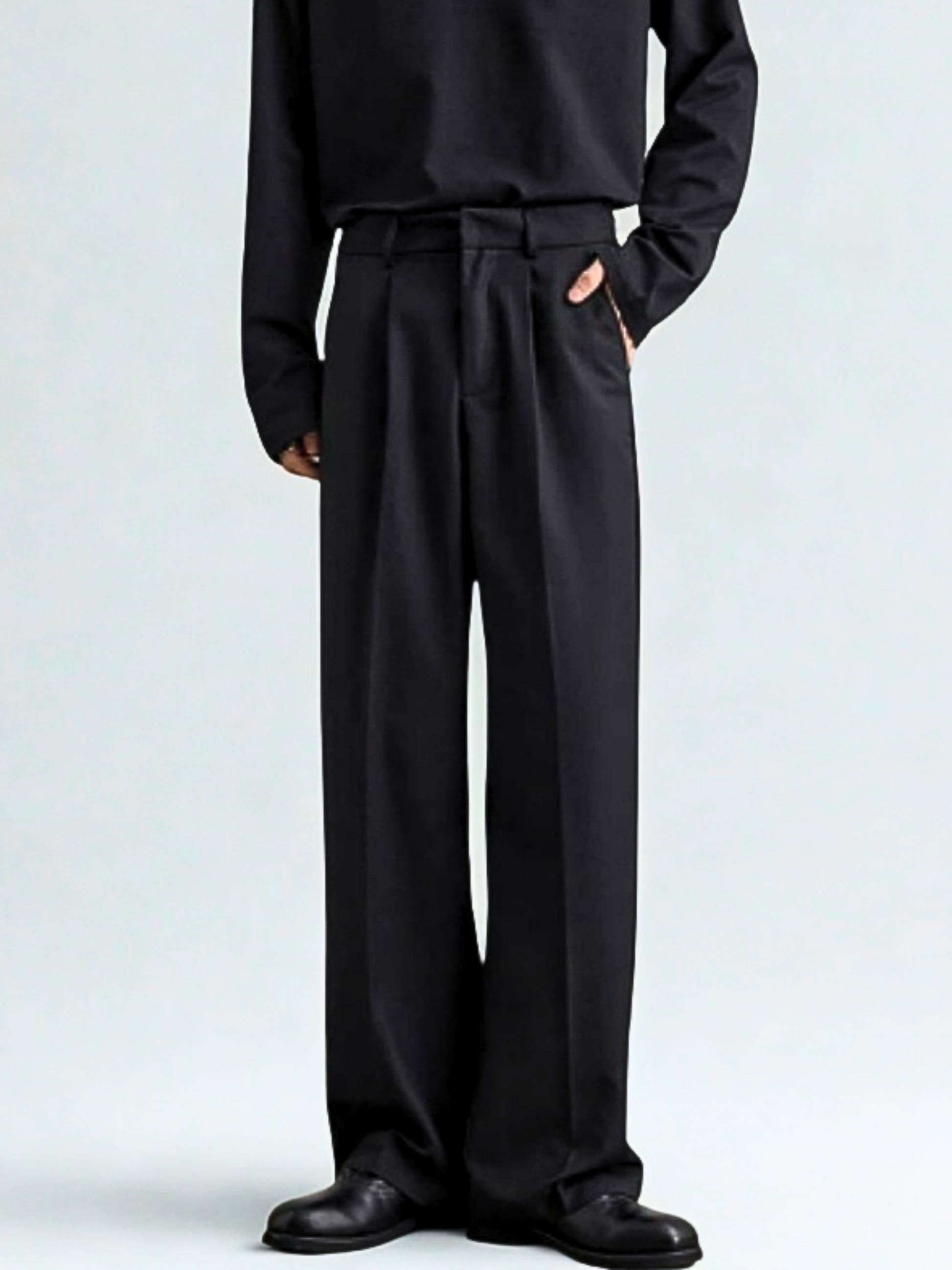 PANTALON RELAXED FIT PLIS