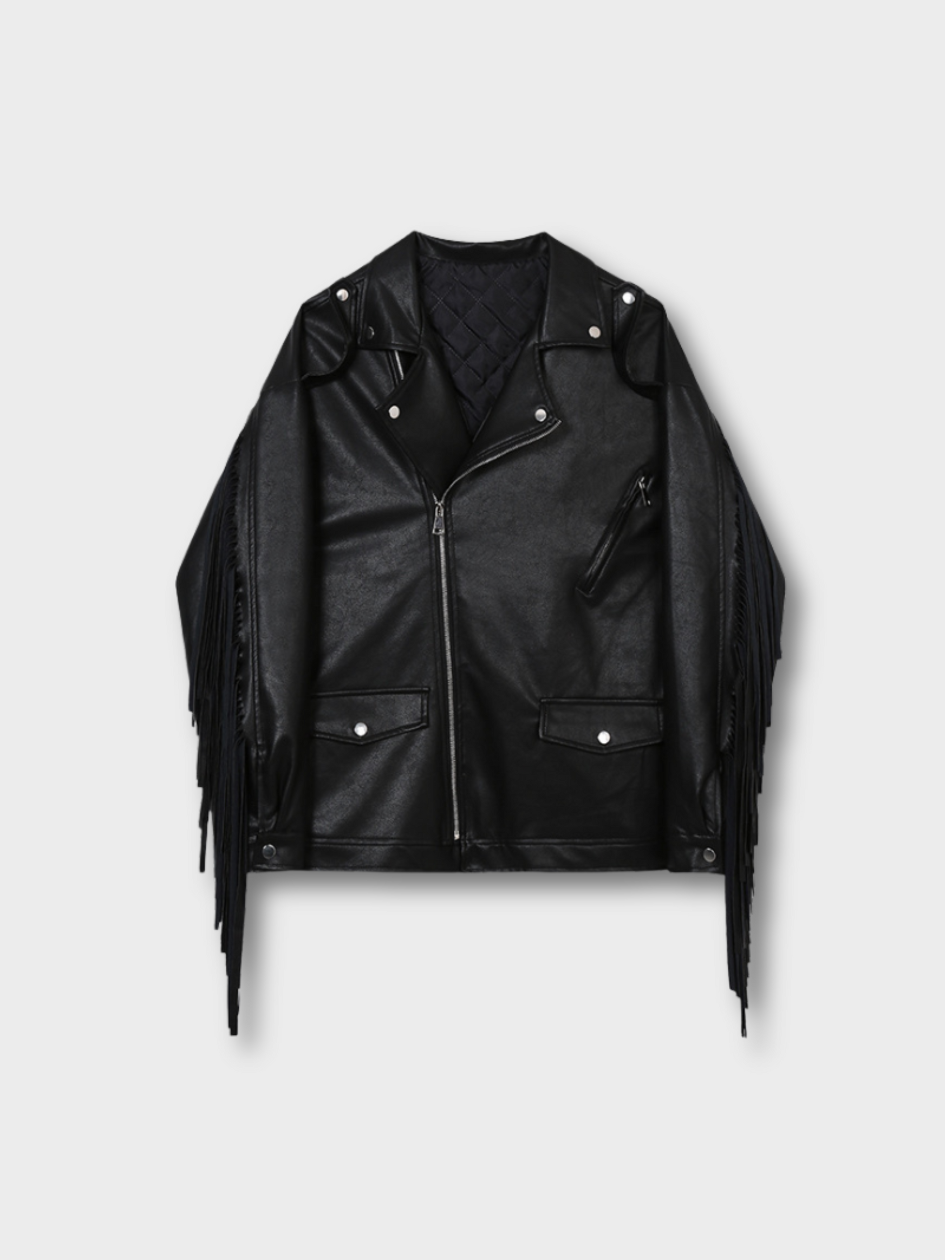 VESTE OVERSIZE FIT FRANGE