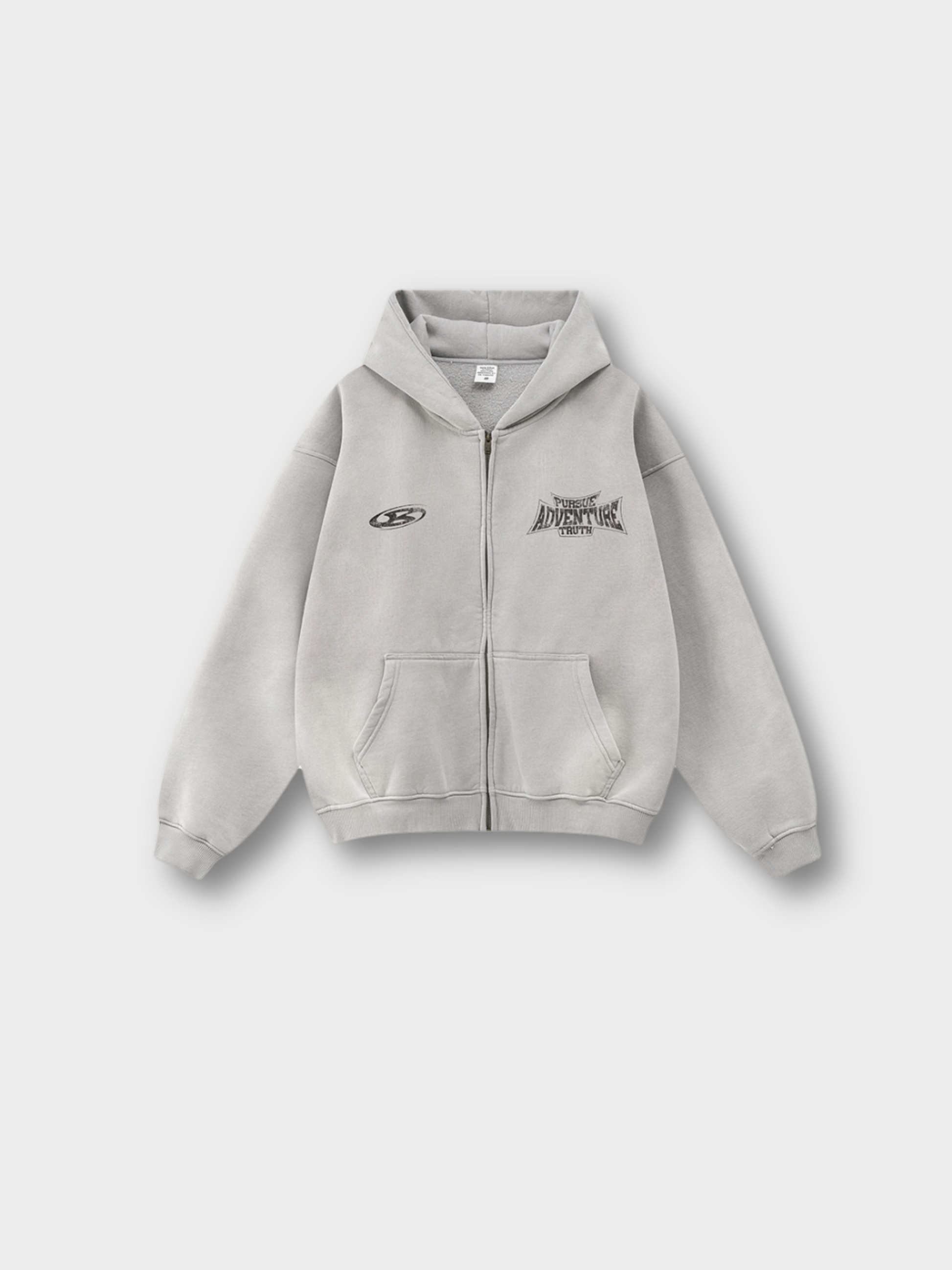PULL A ZIP OVERSIZE FIT