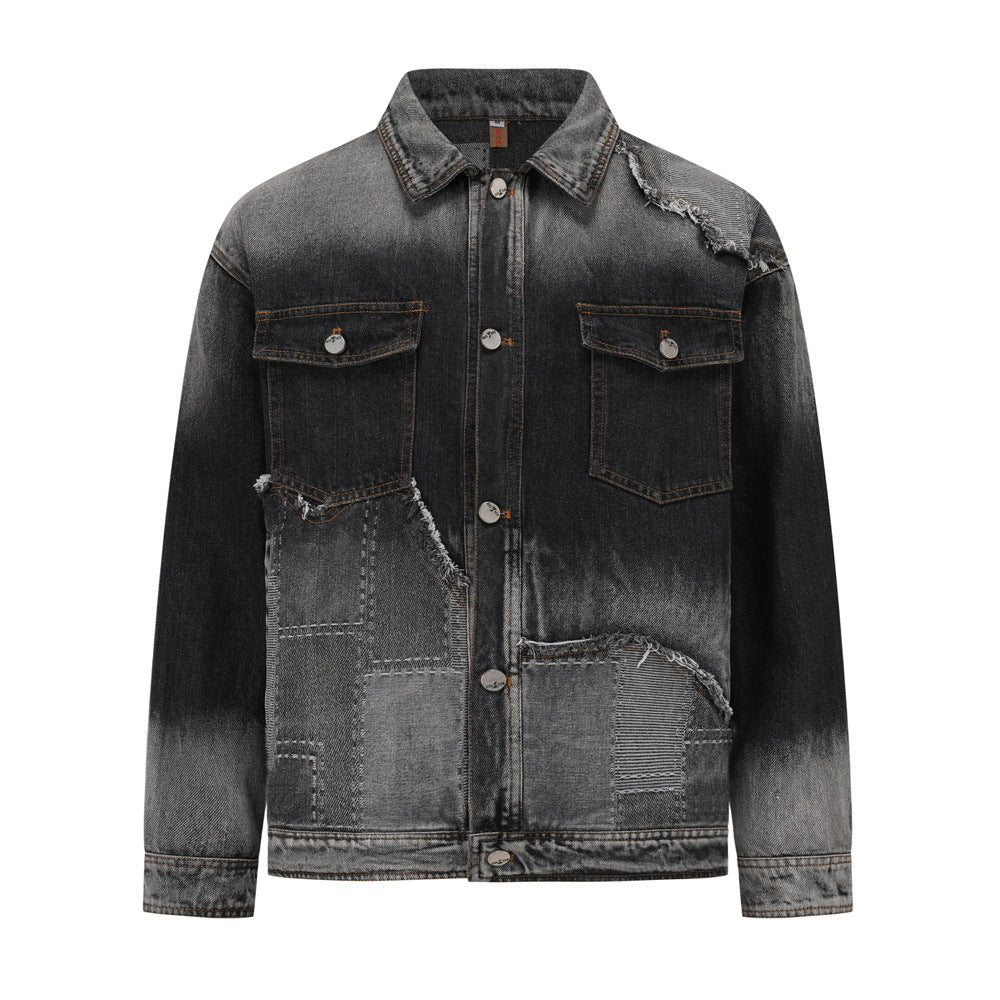 VESTE JEAN DESTROYED