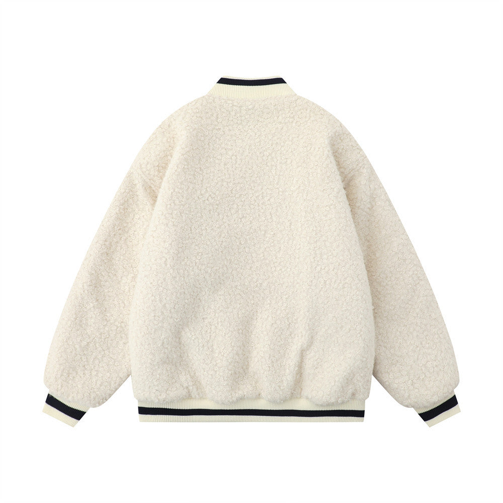 VESTE BASEBALL OVERZIZE FIT