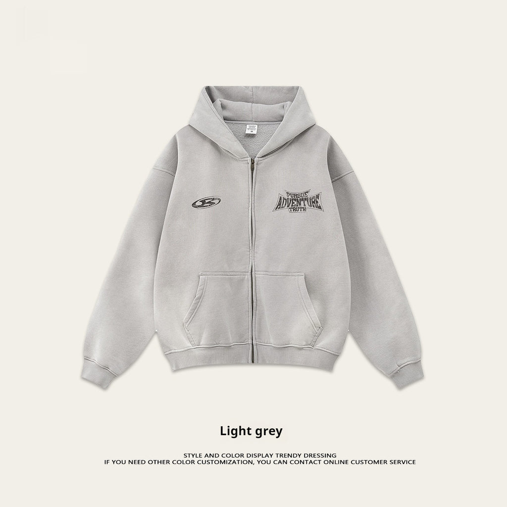 PULL A ZIP OVERSIZE FIT