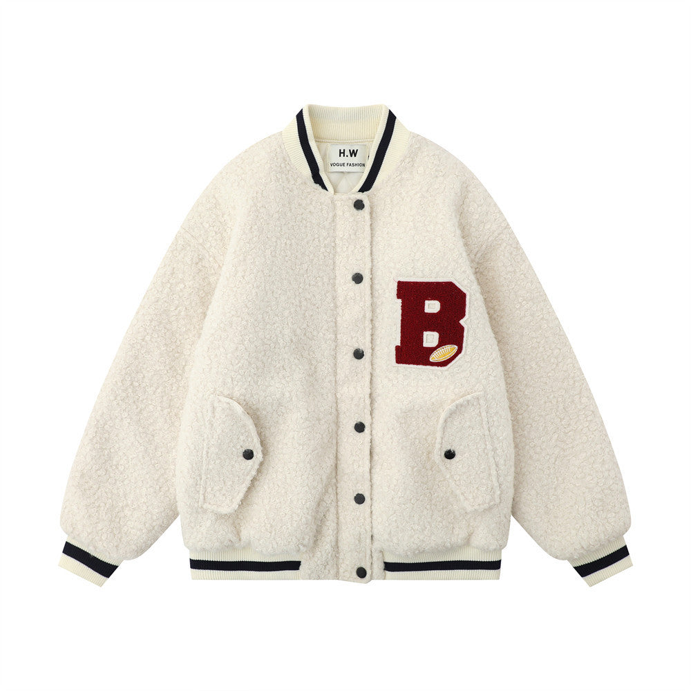 VESTE BASEBALL OVERZIZE FIT